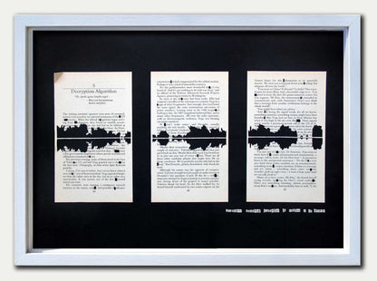 Contact// "1420 Megahertz Hydrogen Line" Original Papercut