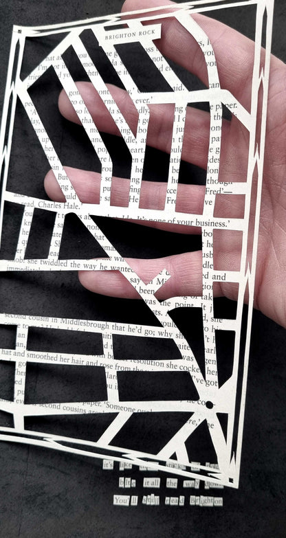 Brighton Rock "Seven Dials" Original Papercut Study