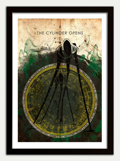 War of the Worlds// "The Cylinder Opens" Fine Art Print