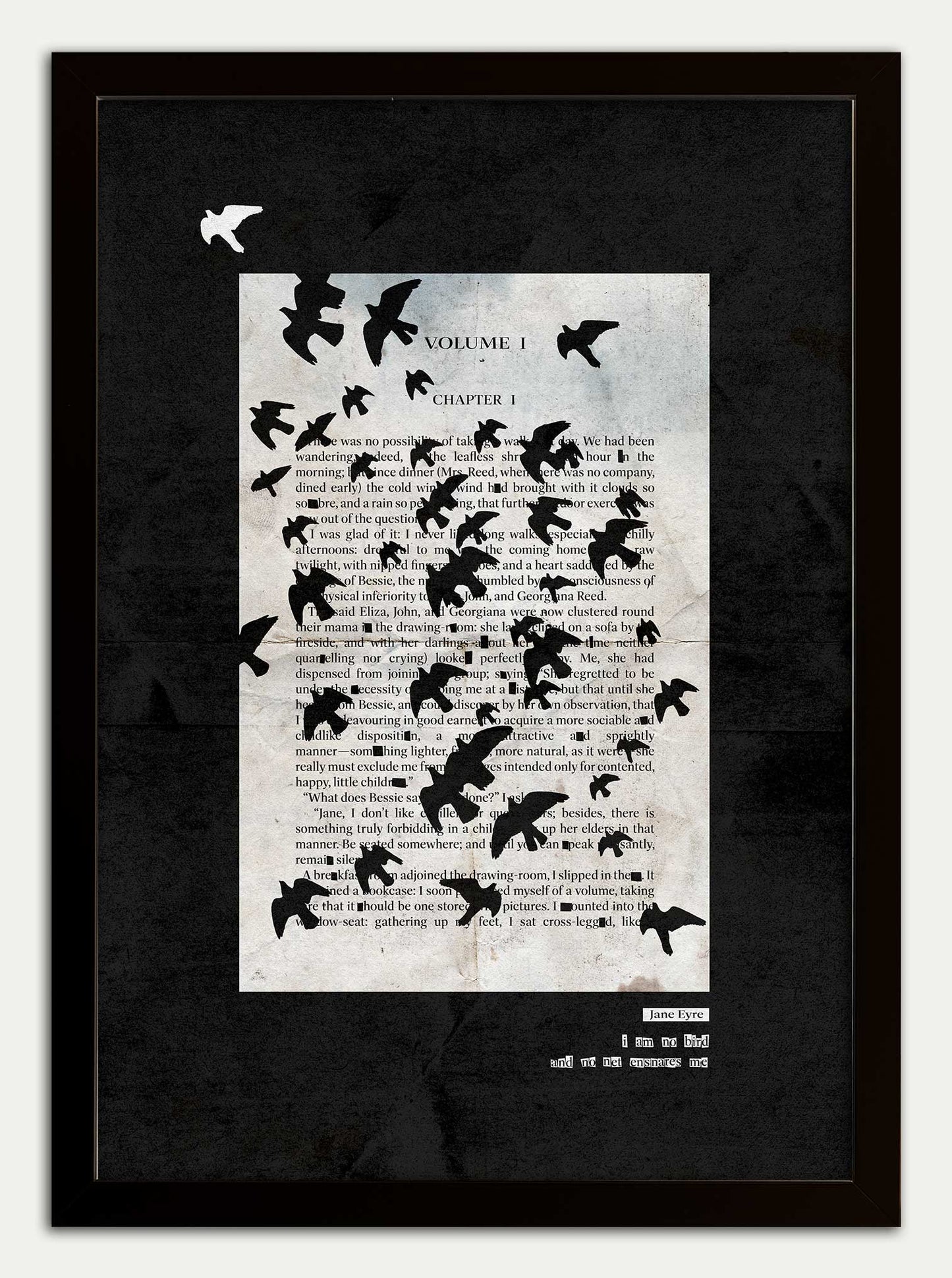 Jane Eyre "Free and Wild" Fine Art Print