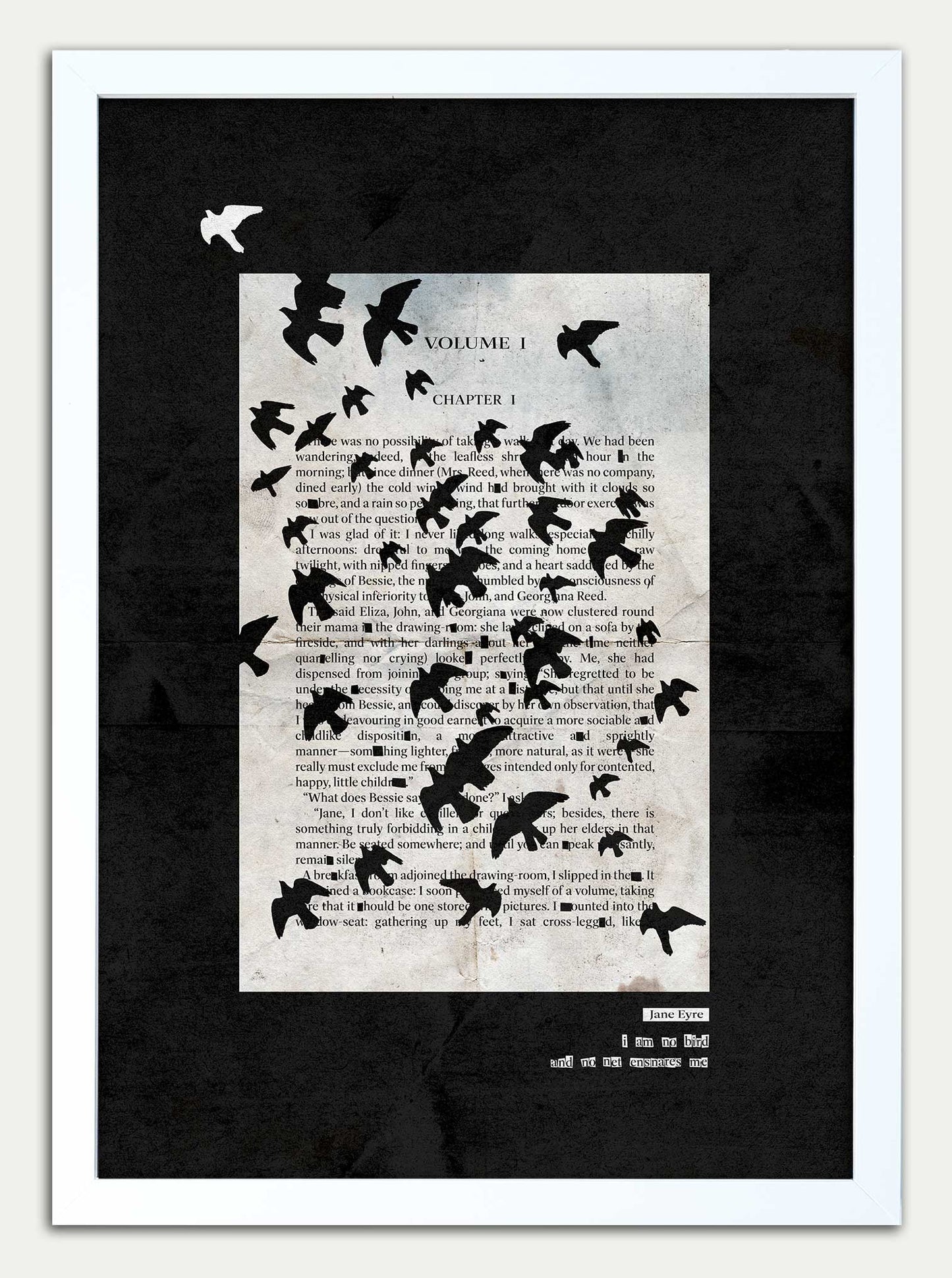 Jane Eyre "Free and Wild" Fine Art Print
