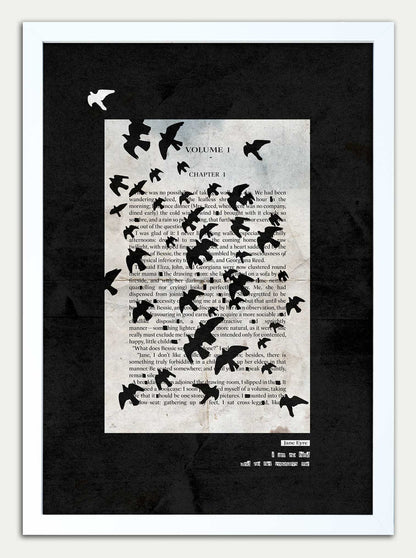 Jane Eyre "Free and Wild" Fine Art Print