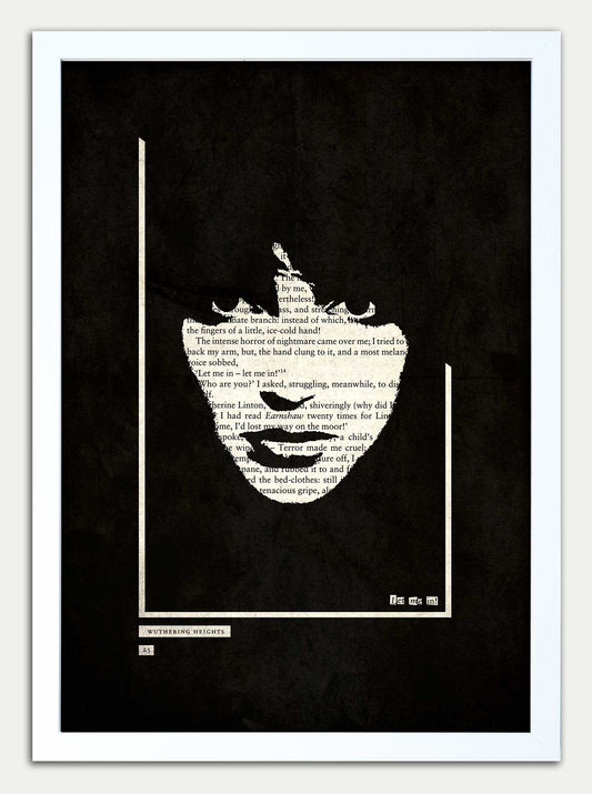 Wuthering Heights Kate Bush "Let me in 25" Black