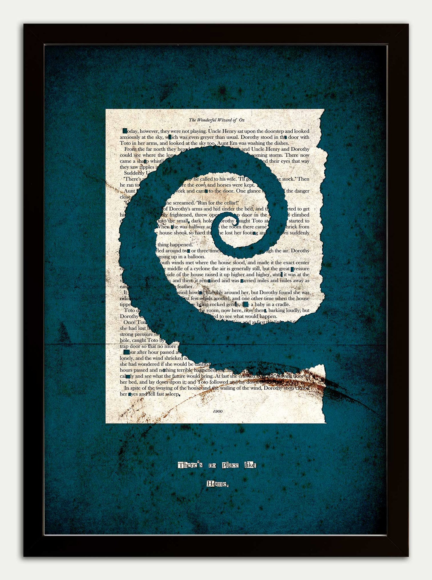 Wizard of Oz // "North Witch Blue" Fine Art Print